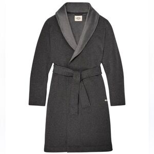 Women's UGG Duffield Tie Front Lounging Fleece-Lined Robe size Small